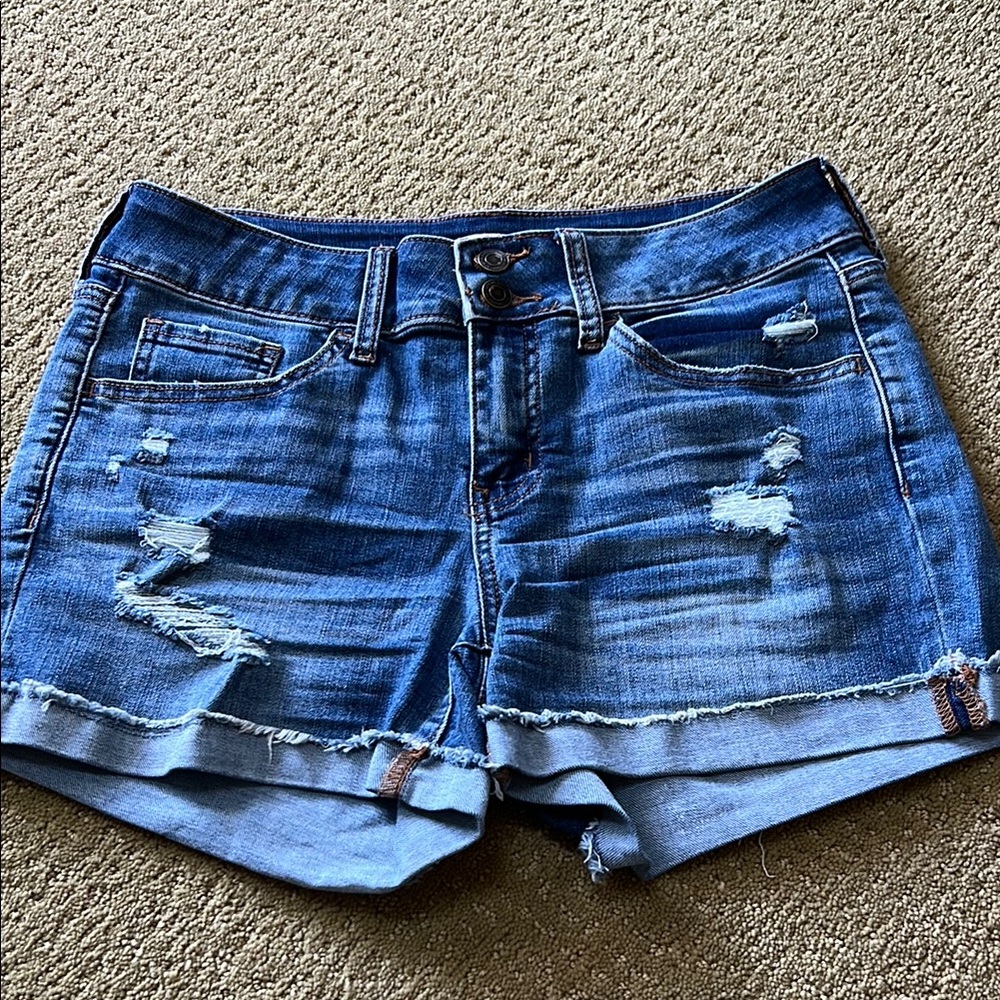 Denim Blue Women's Shorts